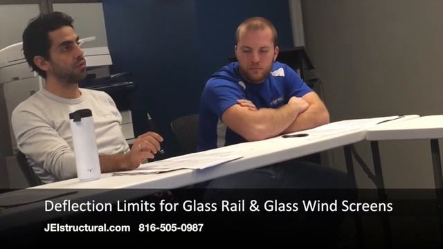 Deflection Limits For Glass Rail & Glass Wind Screens