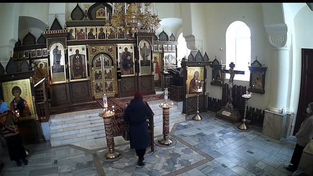 15.03.22 Сщмч. Феодота, еп. Киринейского. 3-й,6-й,9-й часы. Изобразительны. Вечерня. смотреть онлайн