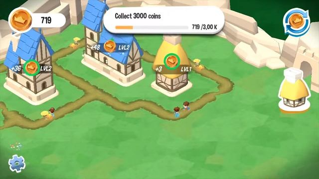 Crafty Town - Idle City Builder Gameplay Android смотреть онлайн