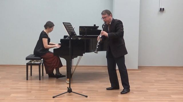 Eugene Bozza, Aria for clarinet and piano смотреть онлайн