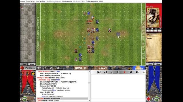 Blood Bowl Game Analysis Undead vs Humans смотреть онлайн