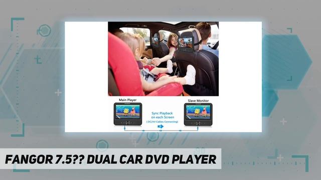 FANGOR 7.5?? Dual Car DVD Player - Review 2023 смотреть онлайн