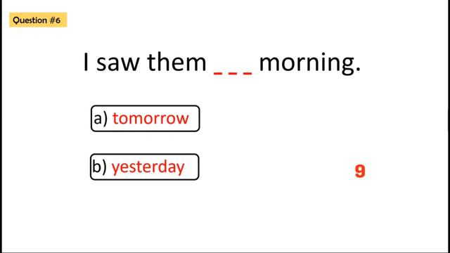 English Grammar Quiz – Part 108 | Today, Tomorrow, Yesterday Quiz #englishquiz #englishgrammar смотреть онлайн