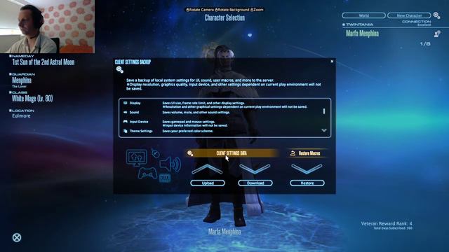 FF14 How to Backup Client & Character Settings in-game смотреть онлайн