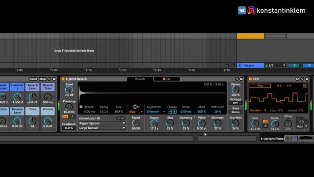 Обзор Hybrid Reverb (в связке с библиотекой Spitfire Audio Upright Piano) смотреть онлайн