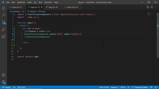 Getting Started with the React Color Picker Component смотреть онлайн
