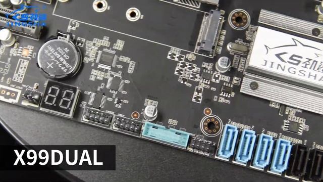 JingSha X99 dual motherboard смотреть онлайн