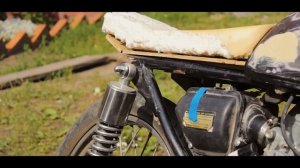 Кастом скремблер из китайского мотоцикла. Начало и почти финал.