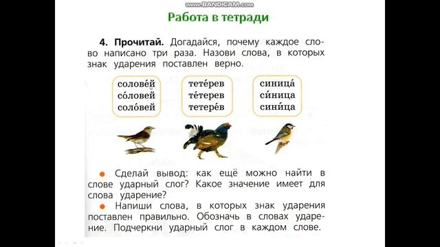 Что такое ударение Урок 1 смотреть онлайн