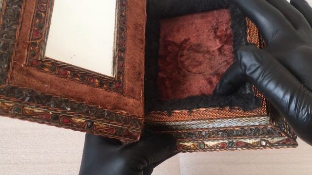 Показываю уникальную шкатулку ручной работы времен СССР смотреть онлайн