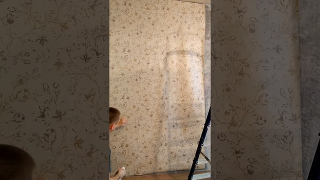 Как поклеить правильно обои встык. Часть 7 смотреть онлайн