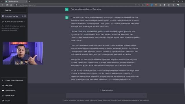 ⚠️ChatGPT: O FUTURO da Criação de Conteúdo! смотреть онлайн