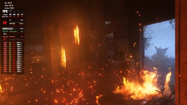Metro Exodus Benchmark Extreme + RTX (ASUS TUF A15: AMD 4800, RTX 2060) смотреть онлайн