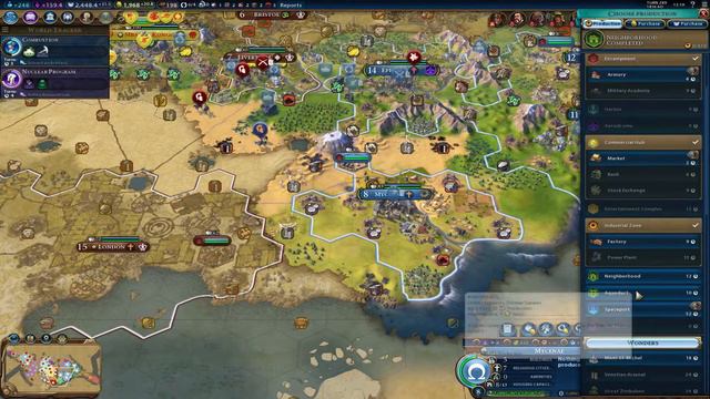 Civilization 6 Gameplay | Greece 🏛️ | Let's Play | Episode 27 смотреть онлайн