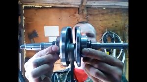 Балансировка коленвала 152QMI  Этап 2  плюс, самодел цепи М С