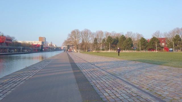 【4K】Paris Parc de la Villette Jogging & Walking Tour April 2021 (2160p 50fps) смотреть онлайн