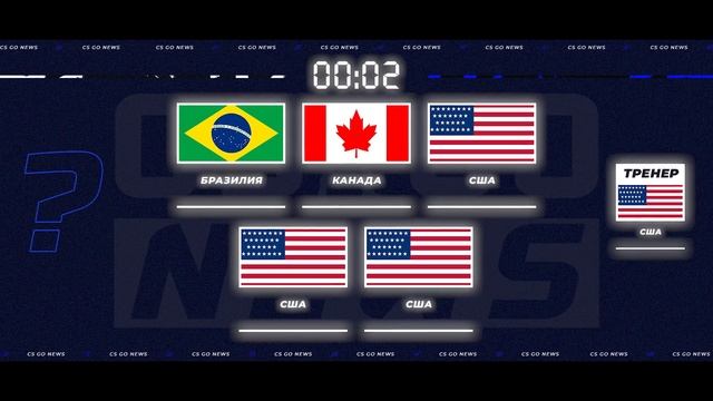 УГАДАЙ КОМАНДУ ПО НАЦИОНАЛЬНОСТИ! КС ГО ТЕСТ. CS GO NEWS 2.0 смотреть онлайн