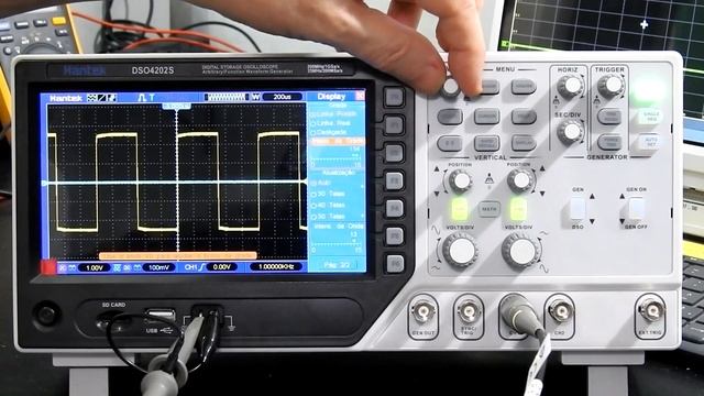 Osciloscopio Hantek DSO4202S - Preview