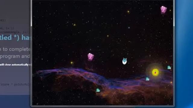 Small Basic-Asteroids смотреть онлайн