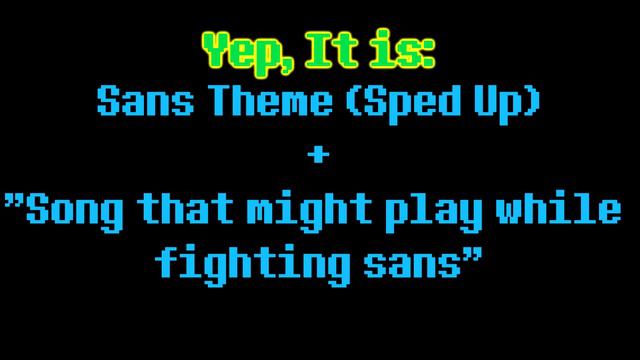 Undertale ~ SANS THEME SECRET??? смотреть онлайн