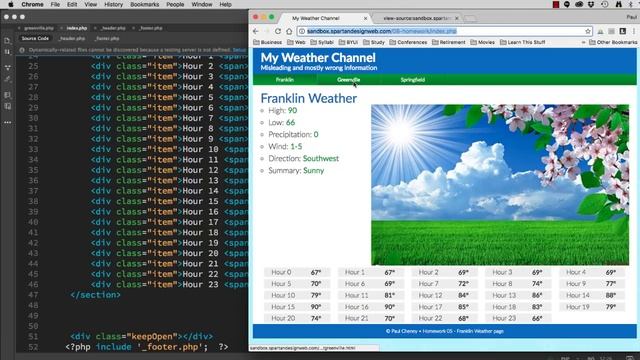 Modularization of a website using PHP смотреть онлайн