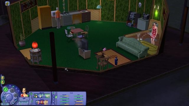 The Mysterious Hut | The Sims 2: Pleasant Family (Part 27) смотреть онлайн