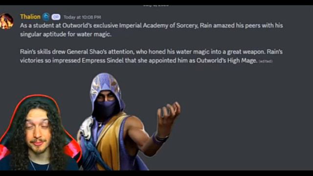 Биография Rain & Smoke раскрывает много интересного в Mortal Kombat 1 // MK1. смотреть онлайн
