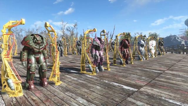 New Skins For X1 PA: Fallout 4 Mods Ps4 [ Power Armor Colours ] смотреть онлайн