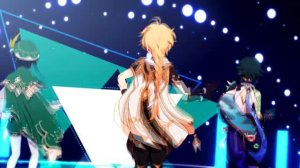 【MMD 原神 / Genshin Impact 】Shake it !【Venti , Aether , Xiao 】