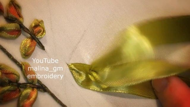 How To Make Easy Ribbons Flower Roses * Amazing Ribbon Flower Work  #malina_gm