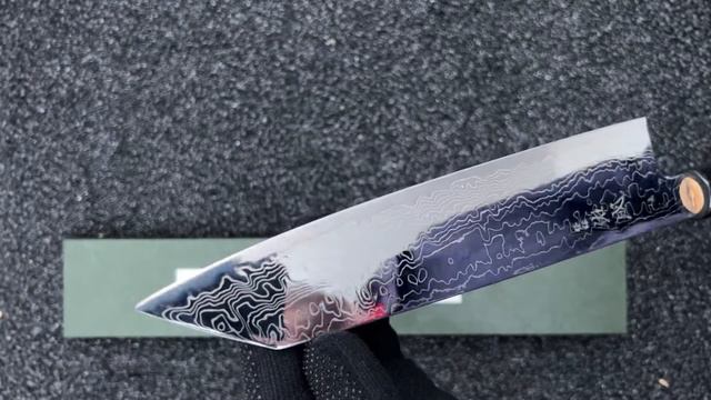 Sukenari SG 2 Damast Kiritsuke Magnolia 24 cm смотреть онлайн