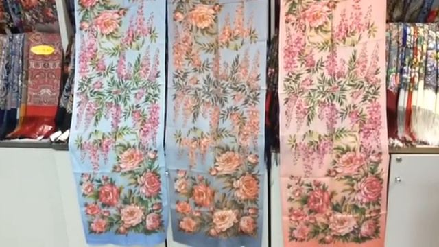 Скидки!!! Шарф шёлк крепдешин 150/43 « Райский сад» Белокур Наталья смотреть онлайн