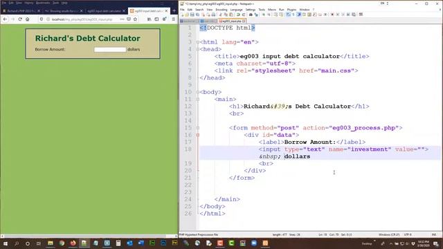 Tutorial php 2022 - 011 xampp eg003_2 смотреть онлайн