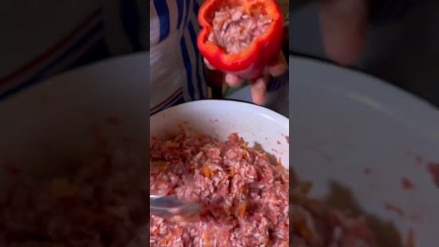 Готовим с мамой❤️ Перец фаршированный ? смотреть онлайн