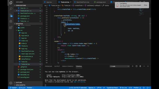 HOW TO BUILD REACT+TYPESCRIPT APPLICATION FROM SCRATCH?|| Complete Beginners || PART-4 смотреть онлайн