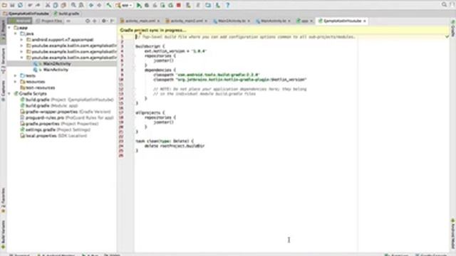 Capítulo 241 - Kotlin ejecutar una aplicación y Manifest смотреть онлайн