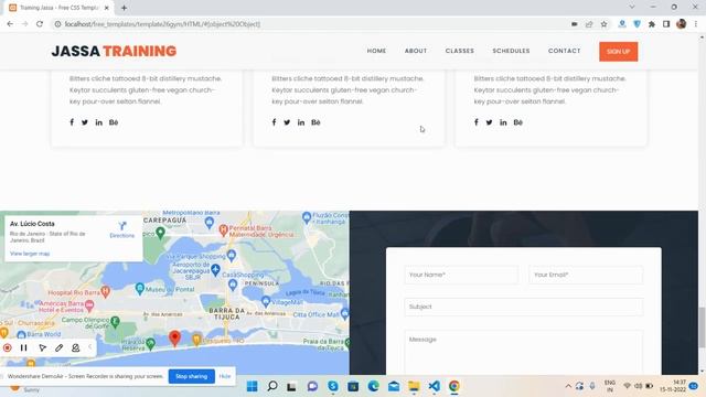 Bootstrap 5 Gym & Fitness Template Free Download смотреть онлайн