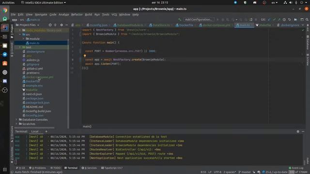 NestJS. Как настроить окружение? смотреть онлайн