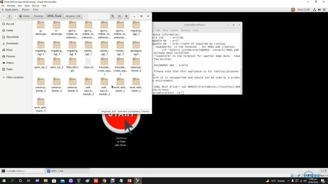 Oracle APEX Development VirtualBox | Virtual Machine | Linux смотреть онлайн