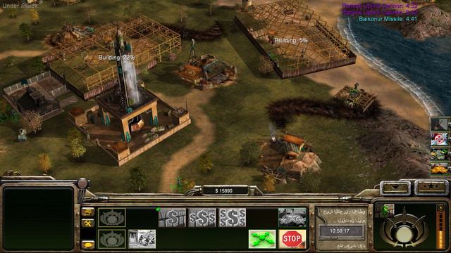 ROTR Prepare for Battle addon Challenge: GLA War Dictatorship vs General Alexander #4 смотреть онлайн