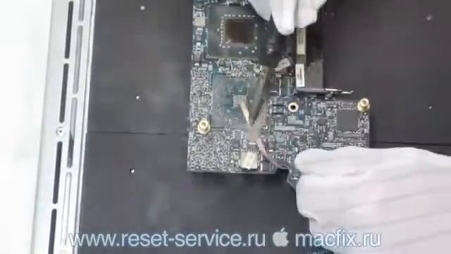 ИК-650pro: замена чипа BGA на MacBookPro смотреть онлайн