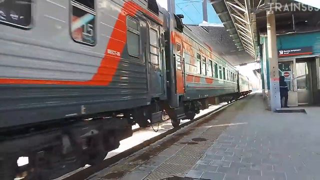 Прибытие поезда №148 сообщением Астрахань - Нижневартовск на вокзал Самара смотреть онлайн