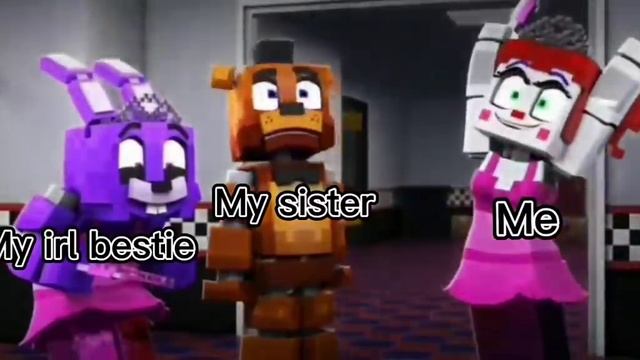 Bonnie and circus baby dancing but its me and mah bestie credit @ZAMinationProductions not my vid смотреть онлайн