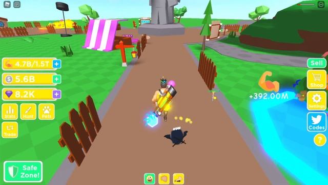 Эмодзи в РОБЛОКС ! ФАРМЛЮ И ПОКУПАЮ ПЕТОВ! КАЧАЕМСЯ В СИМУЛЯТОРЕ Emoji Lifting Simulator часть 4 смотреть онлайн