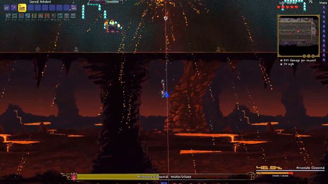 Terraria Calamity Deathmode Nohit #15 - Brimstone Elemental смотреть онлайн