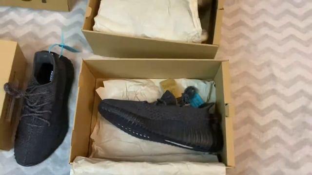 Обзор одних из самых дорогих и редких Yeezy Boost 350! Adidas Yeezy Boost V2 “STATIC BLACK”