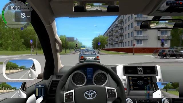 city car driving 1.4.0 Тест драйв ToyotaLand cruiser 200 смотреть онлайн