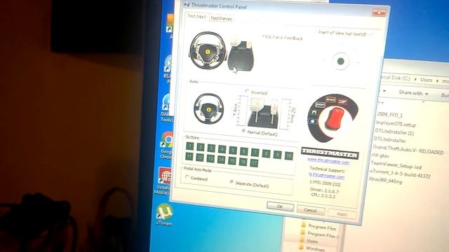 thrustmaster ferrari f430 ffb driver settings смотреть онлайн