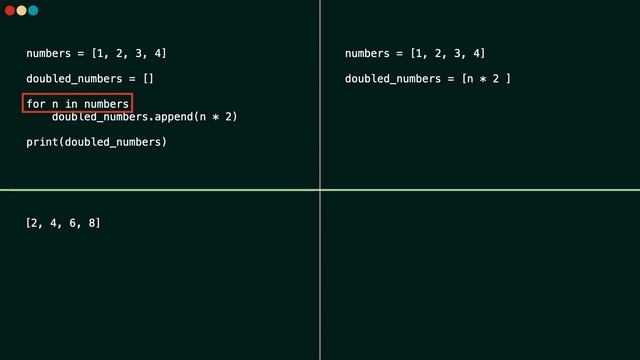Map and Filter lists with List Comprehensions in Python смотреть онлайн
