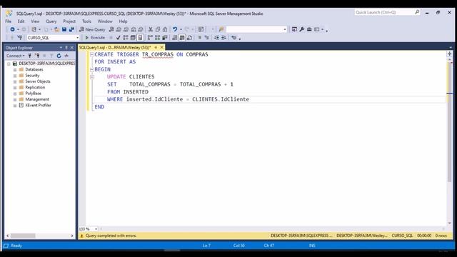 Como criar e utilizar Triggers | SQL Server смотреть онлайн